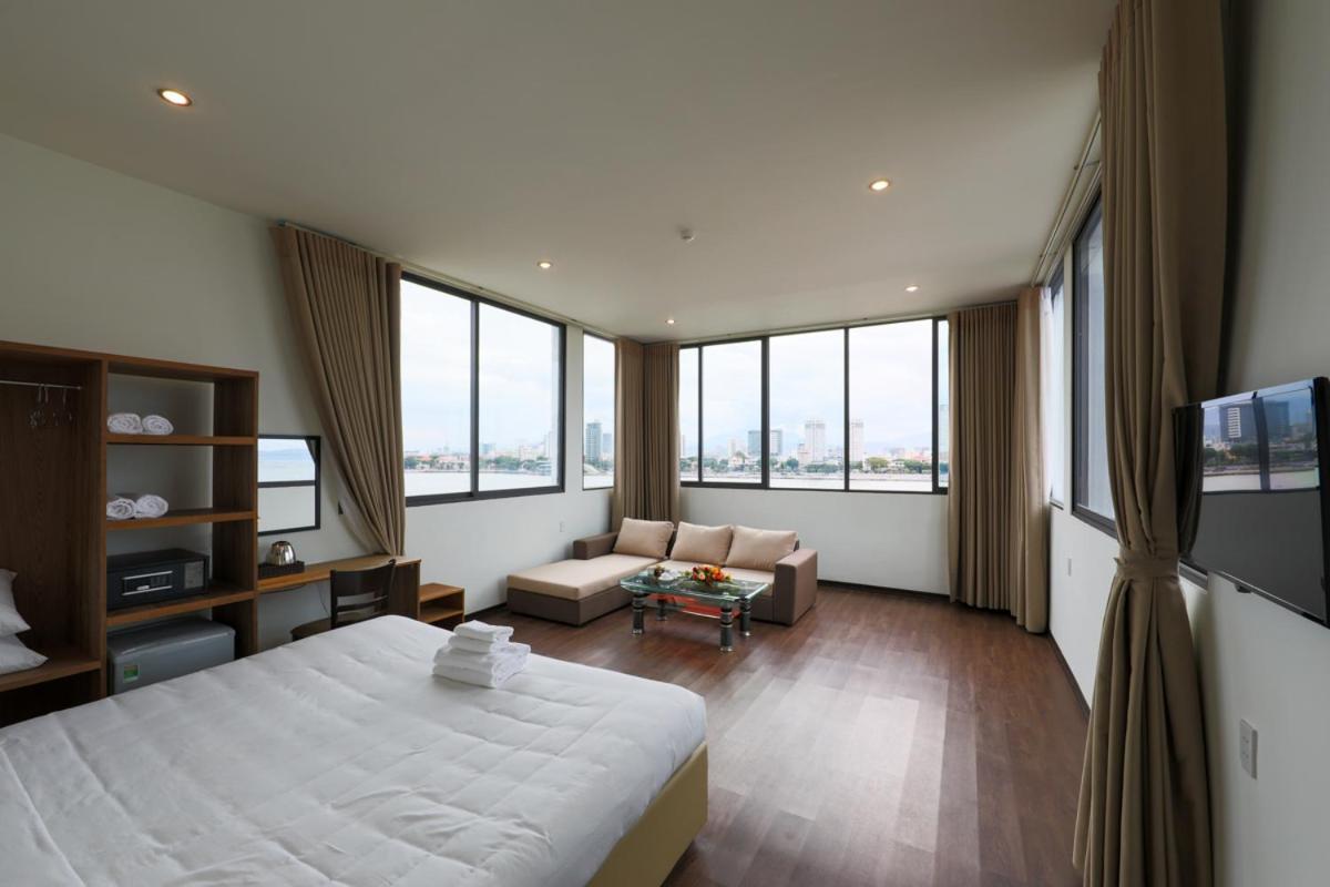 Vitalis Riverside Hotel Đà Nẵng Exterior foto